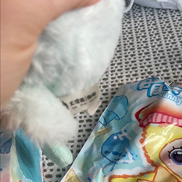 Baby Three Sunny Doll Beret Plush Doll with Hat - Blue - Picture 6 of 11